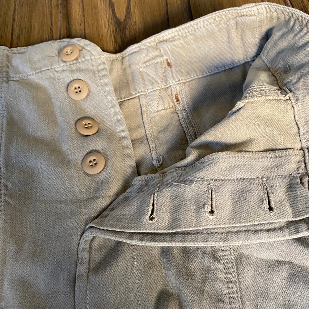 FLASH SALE! Free People high rise utility denim skirt - Picture 7 of 8